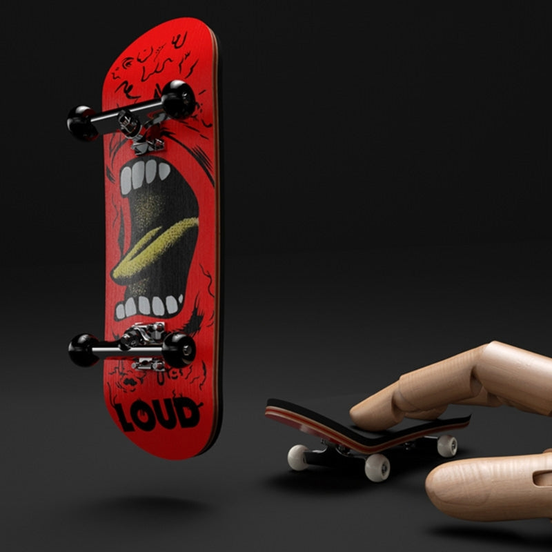 Finger Skateboard aus Holz