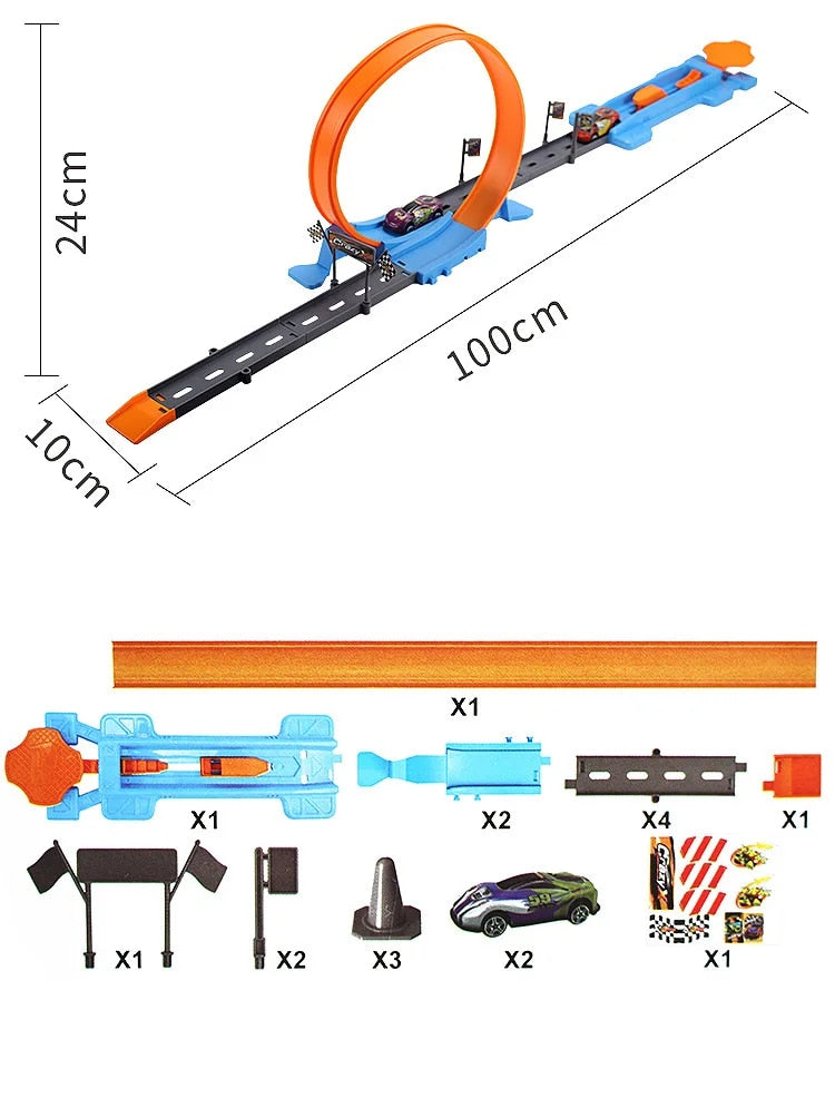 Gigantischer Katapult-Looping-Track