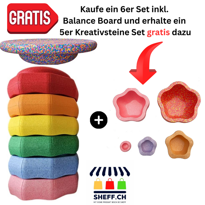 Balance Steine - Verwandle dein Zuhause in einen Abenteuerspielplatz!