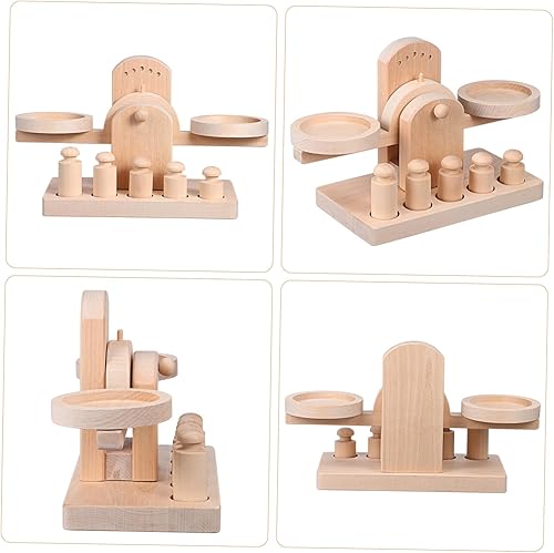 Montessori Balkenwaage aus Holz