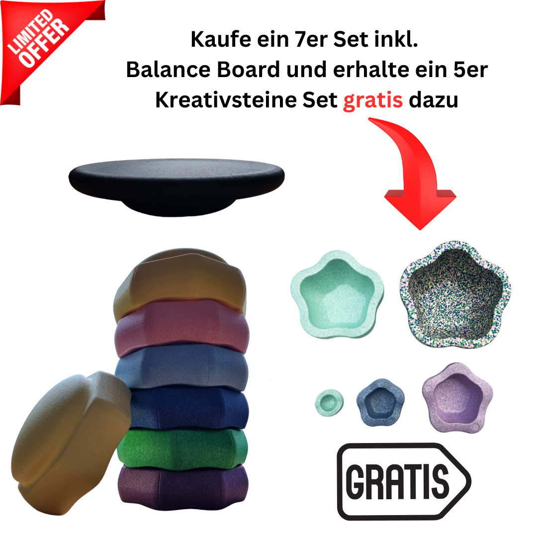 Balance Steine - Verwandle dein Zuhause in einen Abenteuerspielplatz!