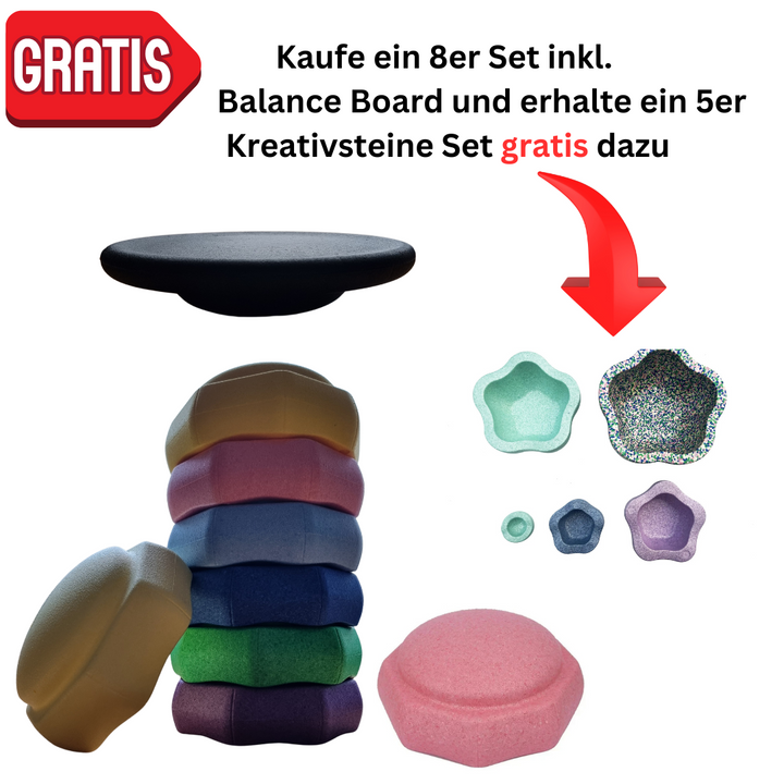 Balance Steine - Verwandle dein Zuhause in einen Abenteuerspielplatz!