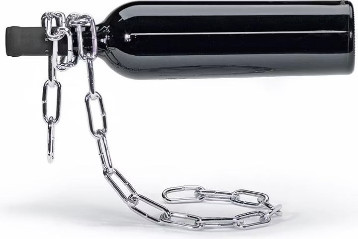 ZauberKette – Der magische Weinflaschenhalter