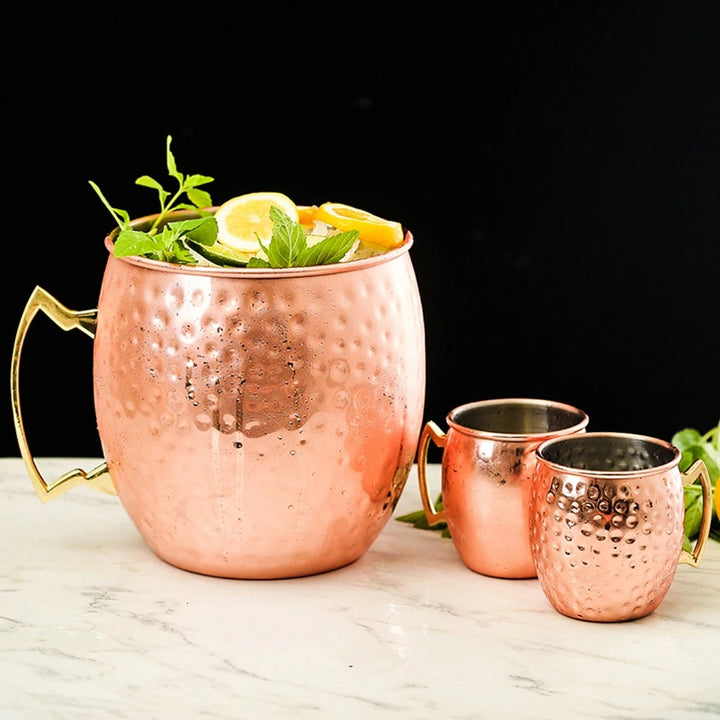 5 Liter Moskau Mule Mug - DAS sheffmässige Geschenkset