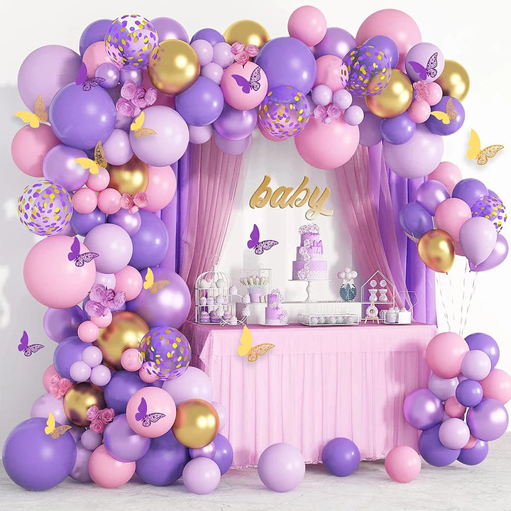 108teiliges Geburtstagsparty Ballonset