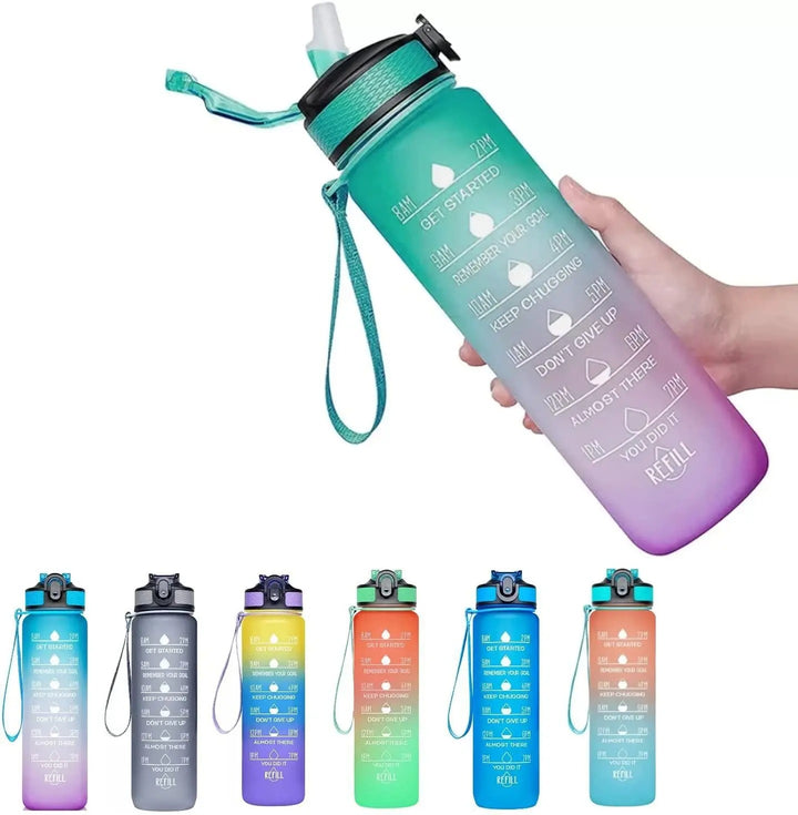 Geniale Wasserflasche - Auslaufsicher!