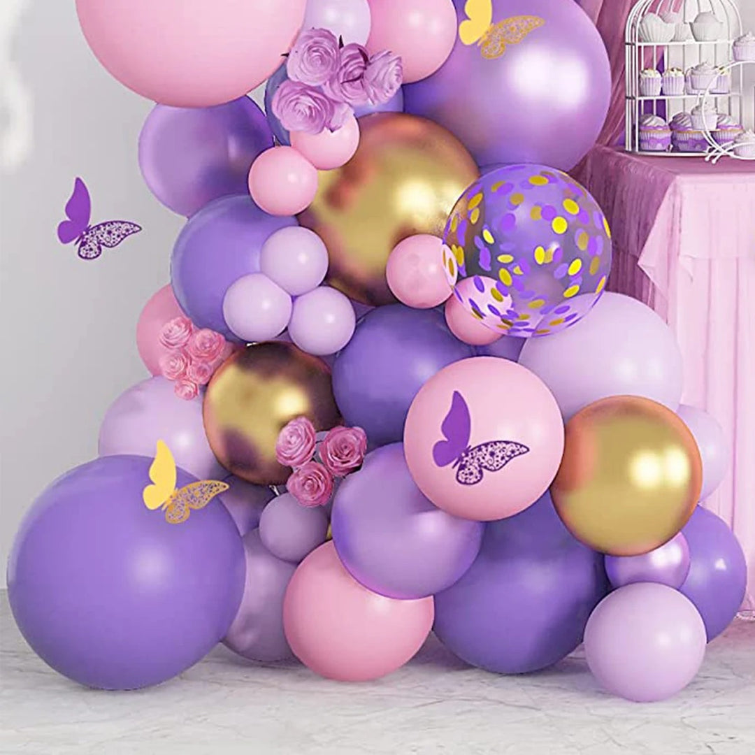 108teiliges Geburtstagsparty Ballonset